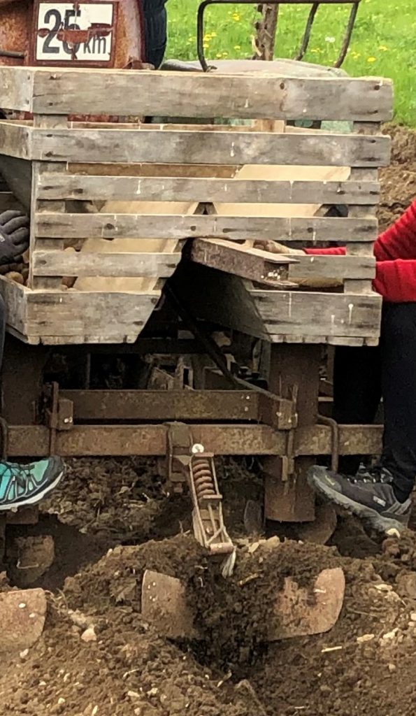 die Traditionelle Setzmaschine